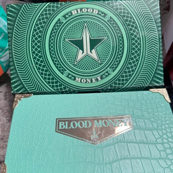 Jeffree Star Other - Jeffree Star Blood Money Eyeshadow Palette - Green and Gold